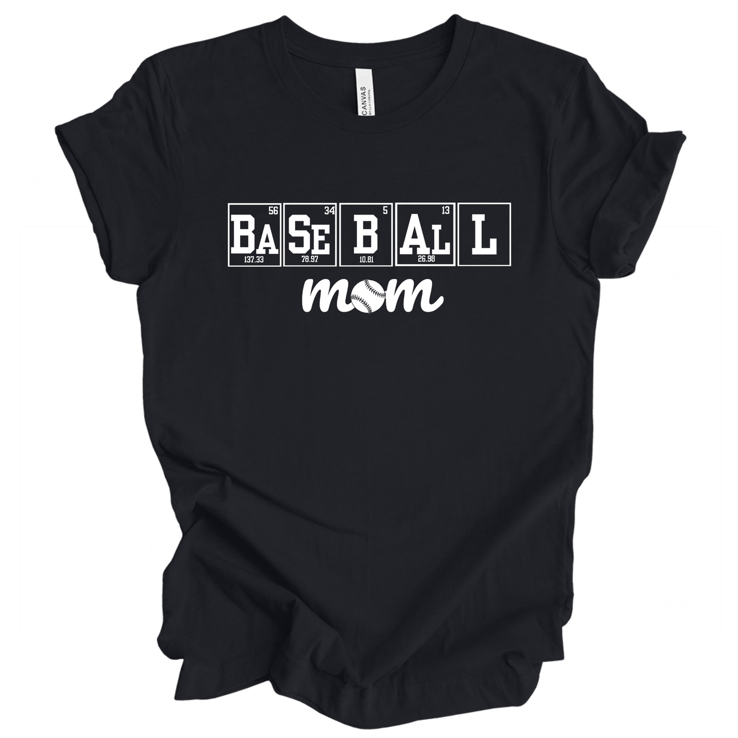 Baseball Mom Science T-Shirt
