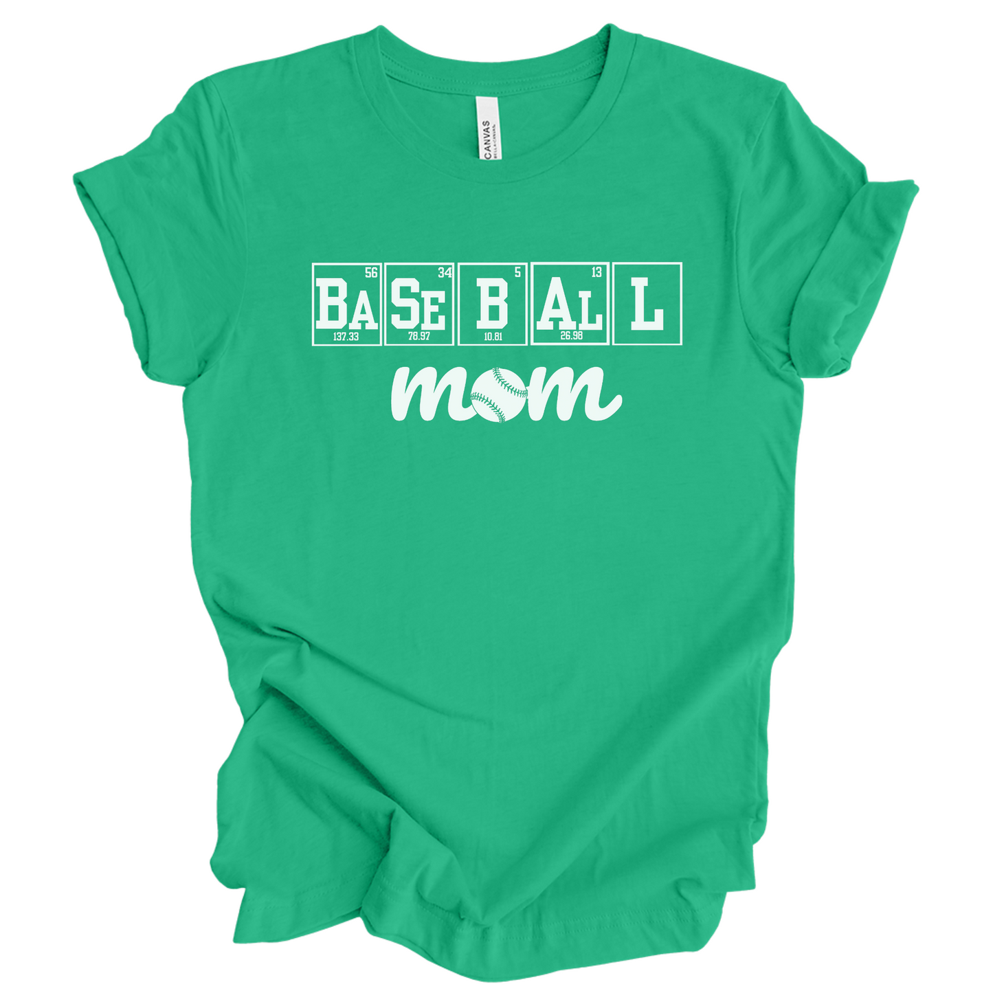 Baseball Mom Science T-Shirt