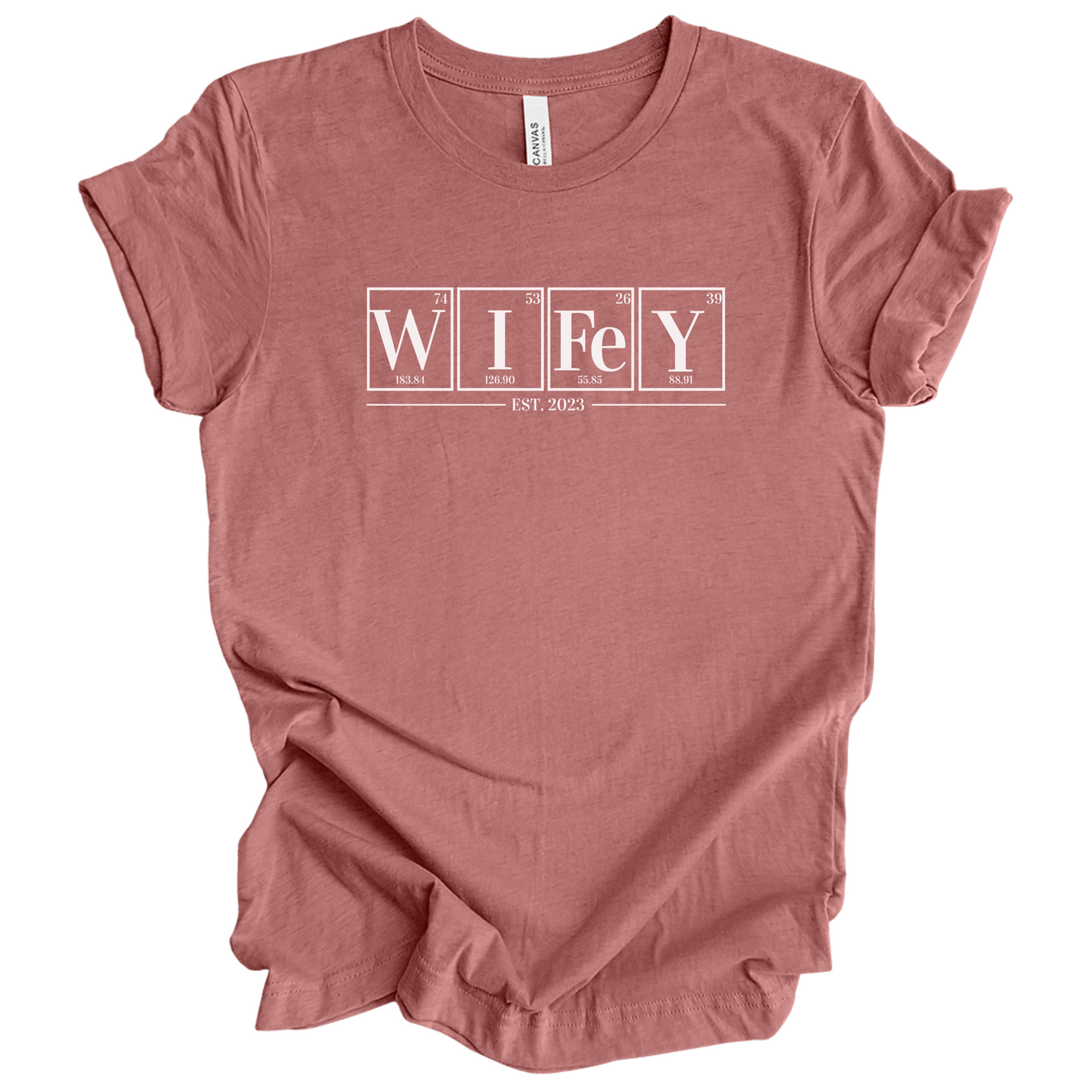 Wifey EST Shirt, Wifey Science Shirt, Chemistry Shirt, Chemistry Gift
