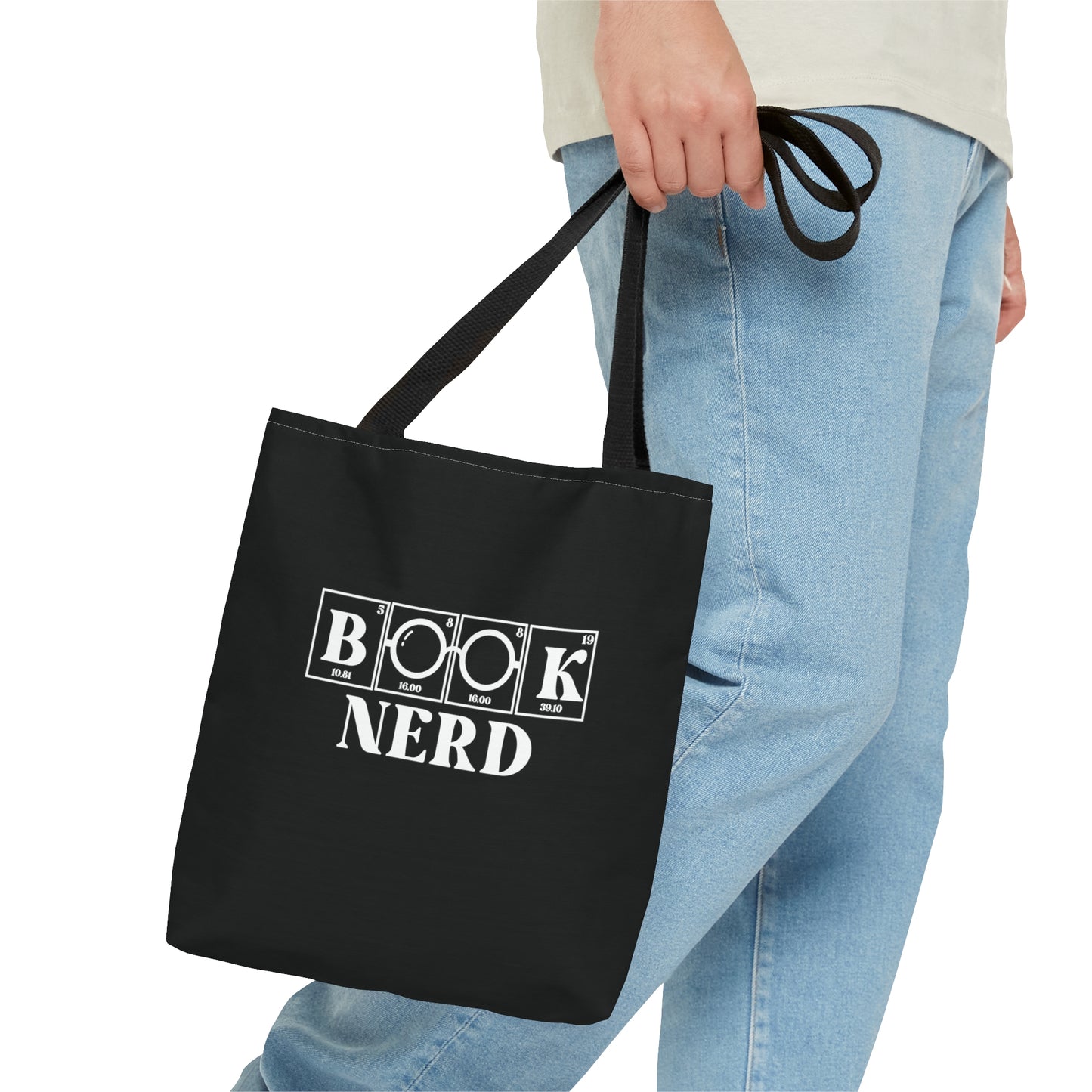 Book Nerd Tote Bag, Librarian Tote, Libraries Matter, Library Gift, Science of Reading, Periodic Table, Breaking Bad, Book Worm Tote