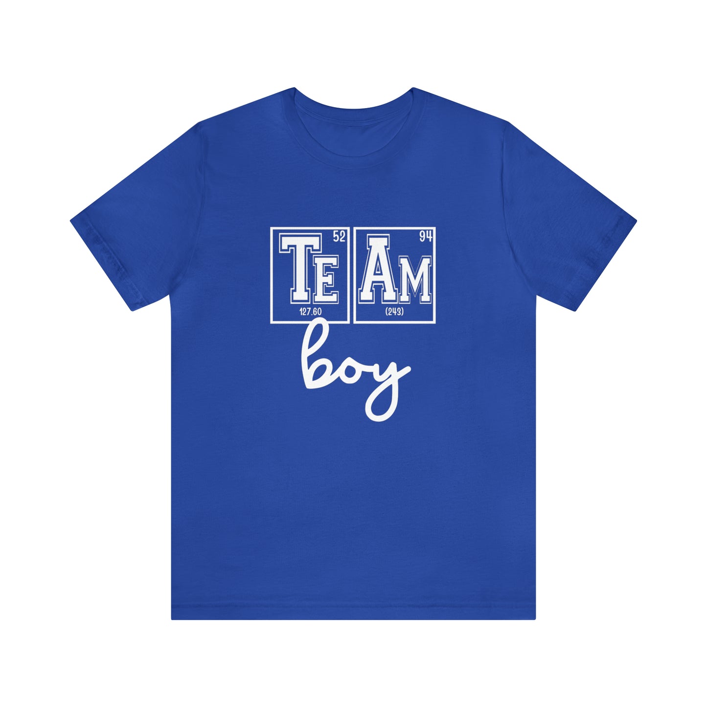 Gender Reveal "Team Boy" Science T-Shirt