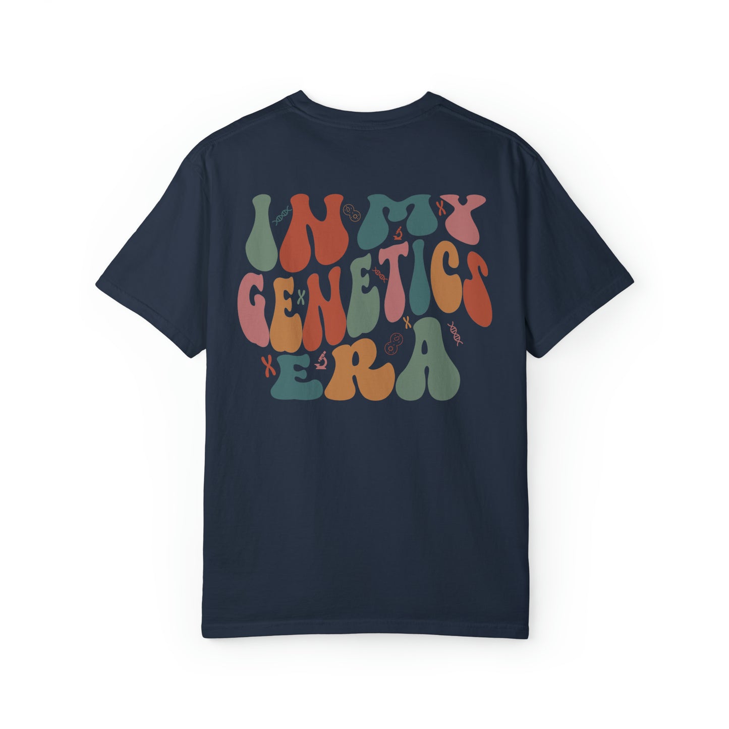 In My Genetics Era Retro Comfort Colors Shirt, Scientist Gift, Science Teacher Shirt, Biology Tee, Breaking Bad