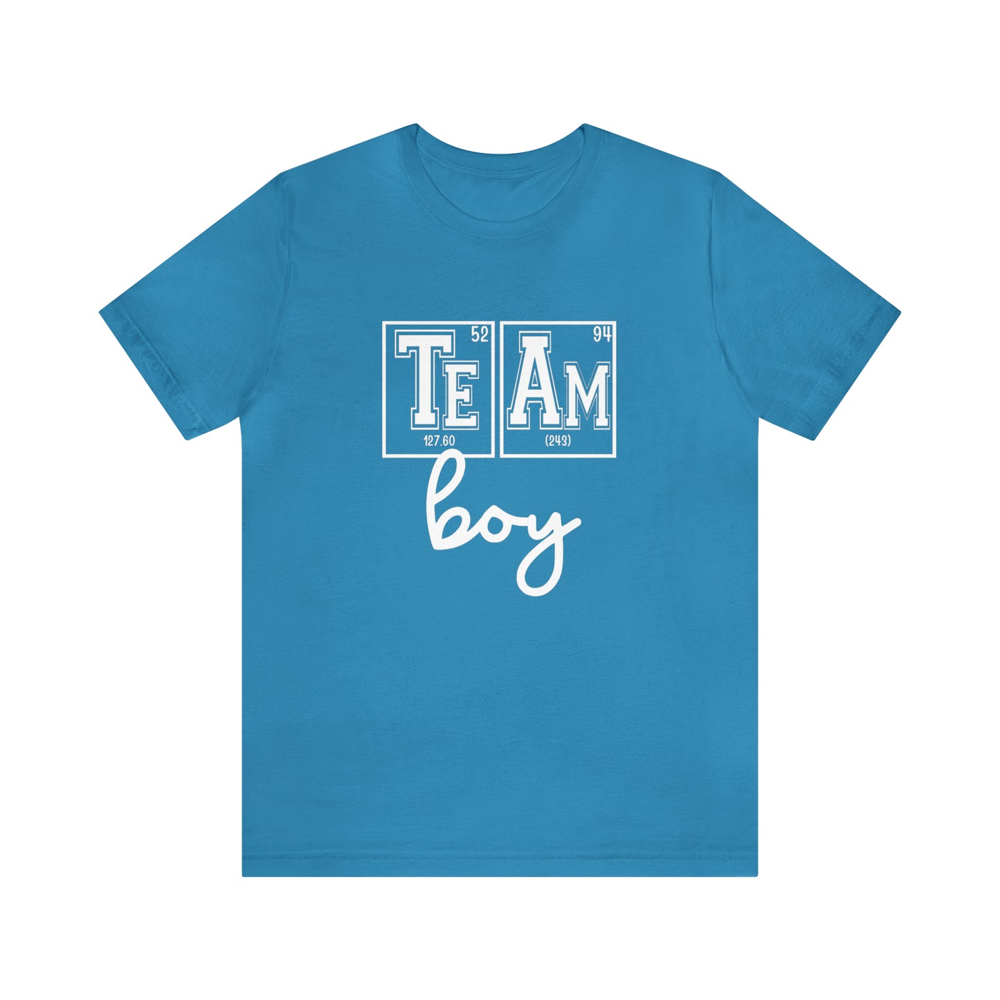 Gender Reveal "Team Boy" Science T-Shirt