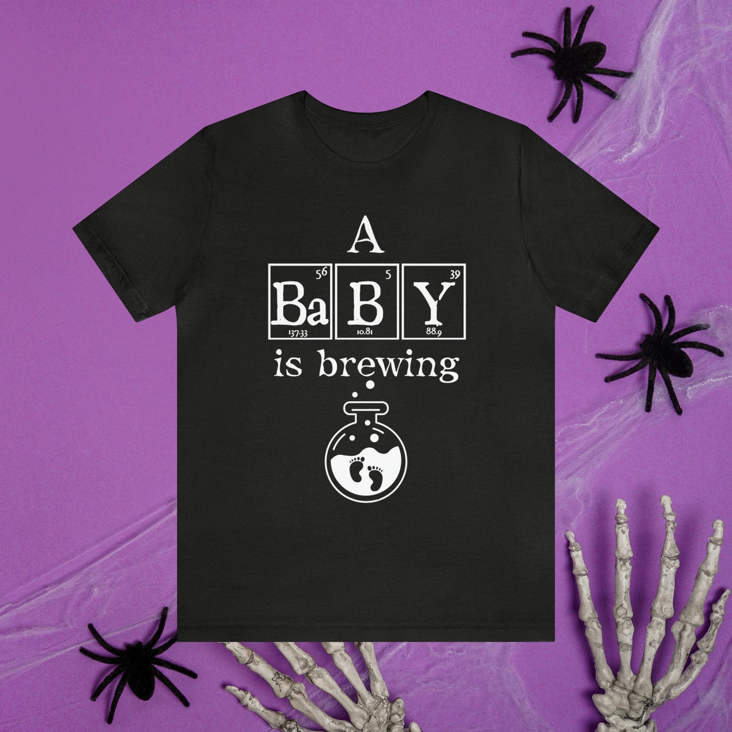 Science Baby Brewing Halloween Maternity Shirt, Halloween Pregnancy Shirt