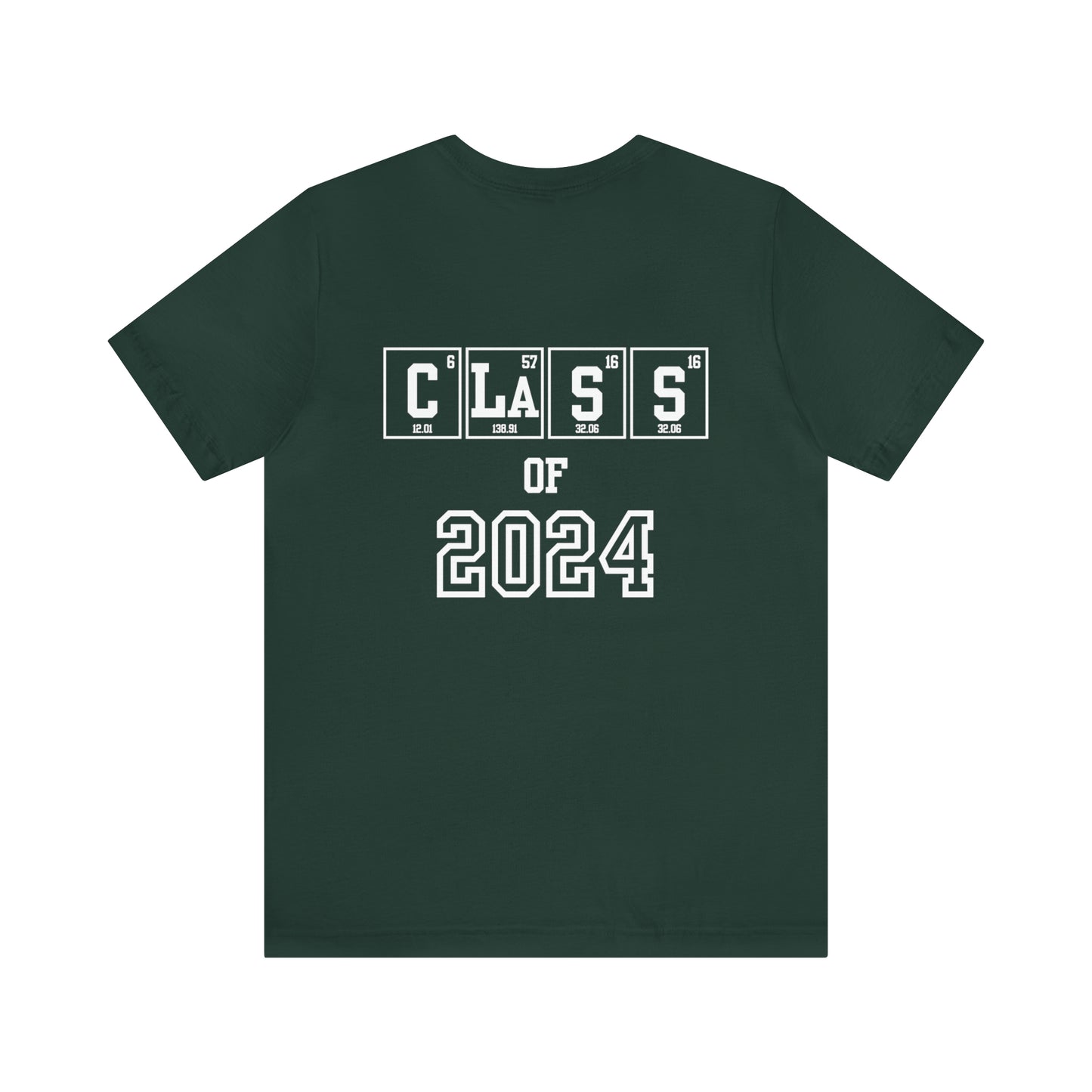 Class of 2024 Graduation Science T-Shirt (2-sided)