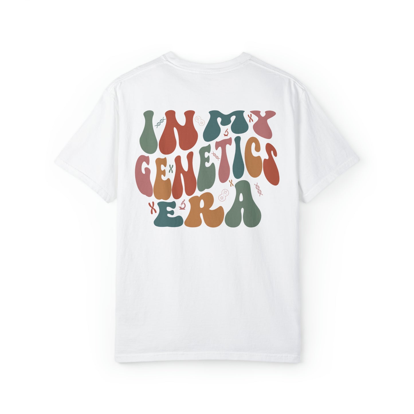 In My Genetics Era Retro Comfort Colors Shirt, Scientist Gift, Science Teacher Shirt, Biology Tee, Breaking Bad