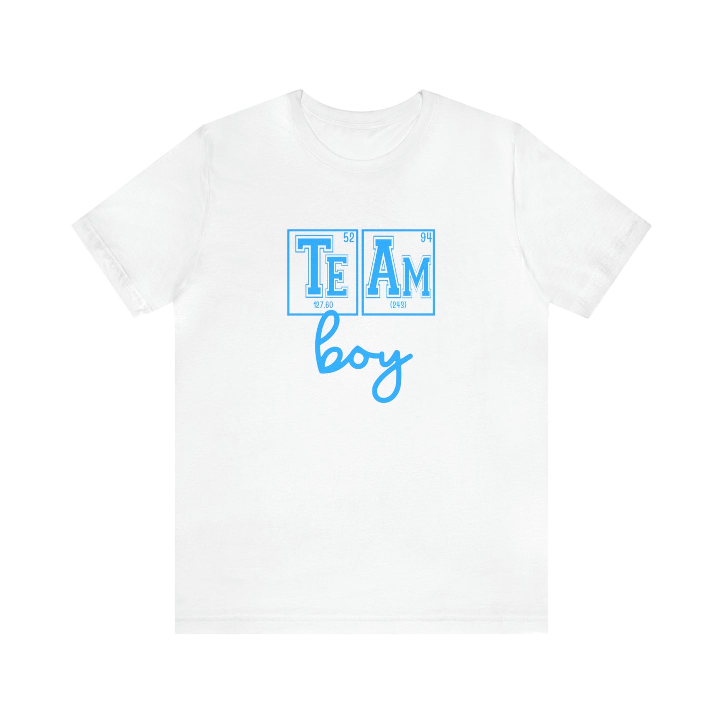 Gender Reveal "Team Boy" Science T-Shirt