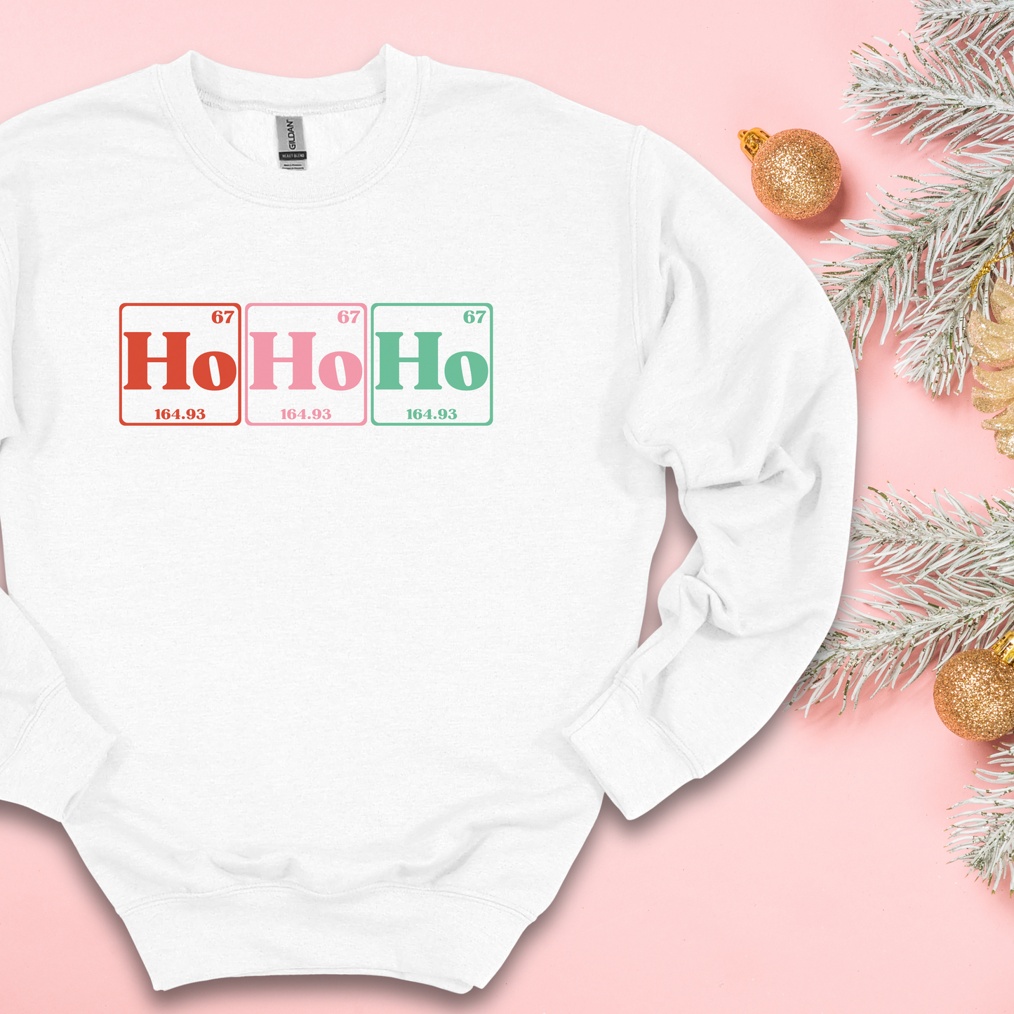 Ho Ho Ho Crewneck Sweatshirt, Christmas Crewneck Sweatshirt, Christmas Sweatshirt, Holiday Sweatshirt