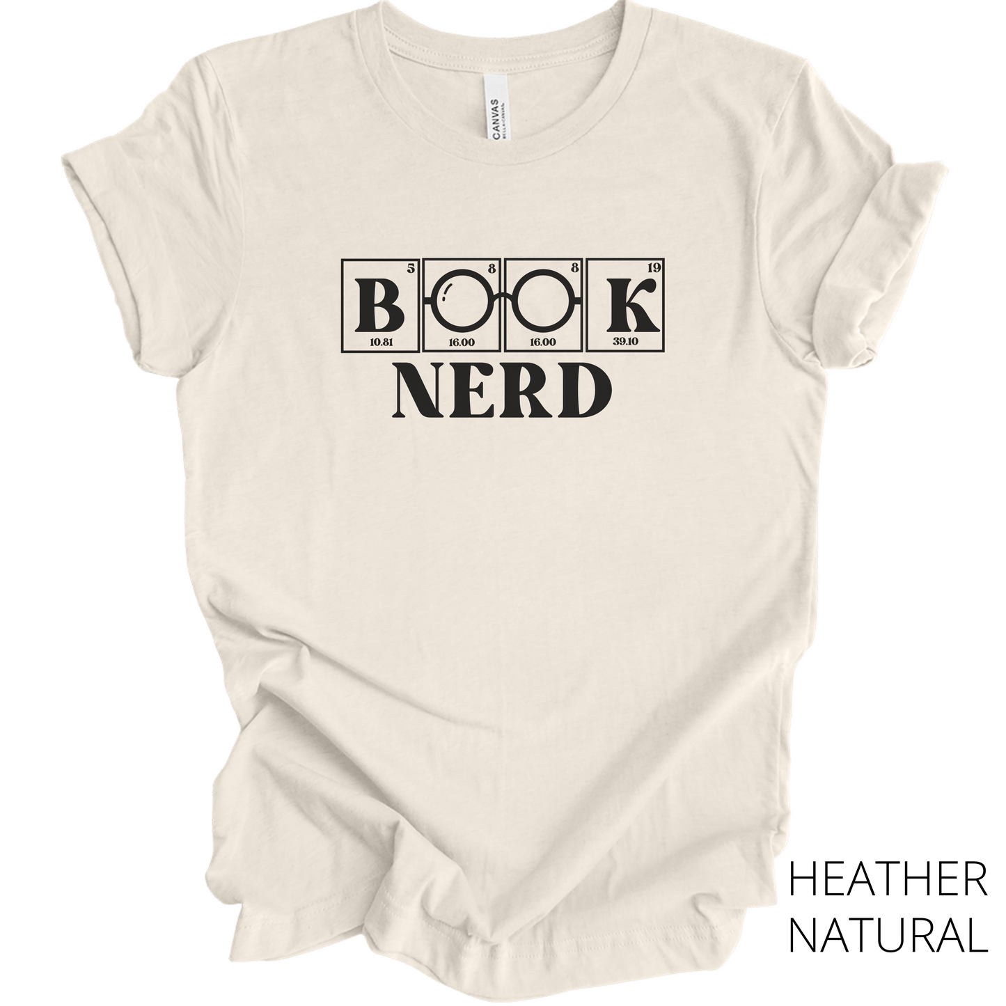 Book Nerd Science Shirt, Librarian Shirt, Libraries Matter, Library Gift, Science of Reading, Periodic Table, Breaking Bad, Book Worm Shirt