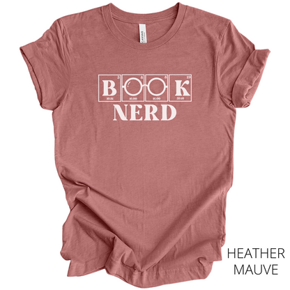 Book Nerd Science Shirt, Librarian Shirt, Libraries Matter, Library Gift, Science of Reading, Periodic Table, Breaking Bad, Book Worm Shirt