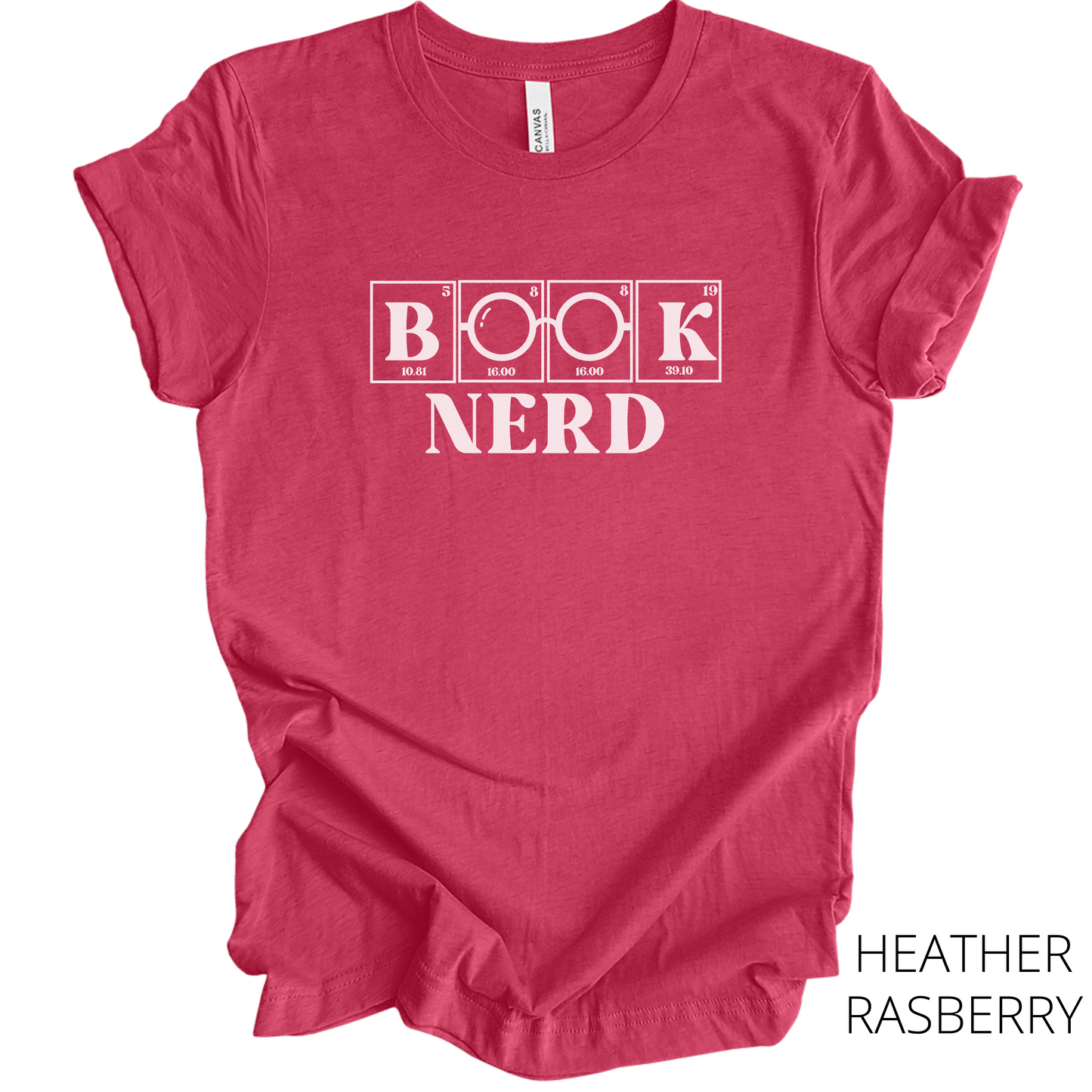 Book Nerd Science Shirt, Librarian Shirt, Libraries Matter, Library Gift, Science of Reading, Periodic Table, Breaking Bad, Book Worm Shirt