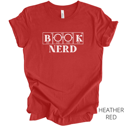 Book Nerd Science Shirt, Librarian Shirt, Libraries Matter, Library Gift, Science of Reading, Periodic Table, Breaking Bad, Book Worm Shirt