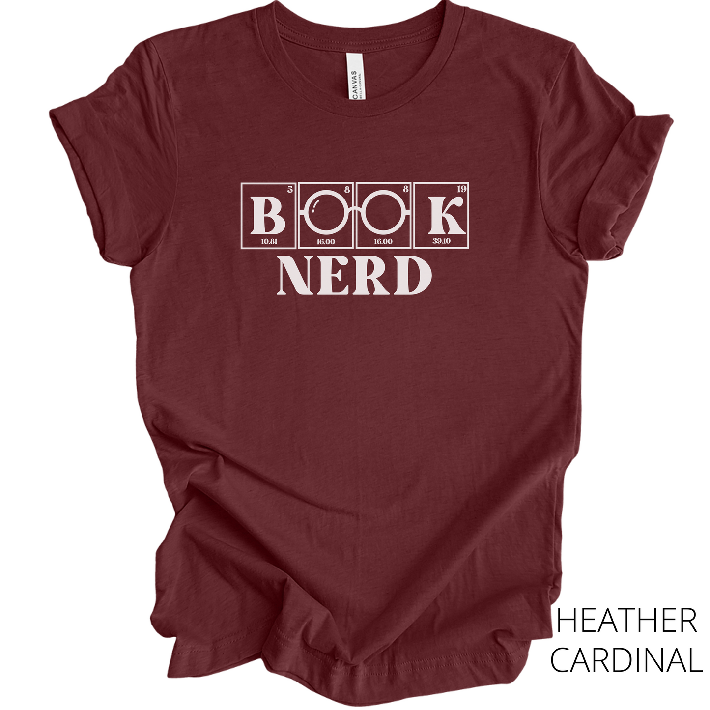 Book Nerd Science Shirt, Librarian Shirt, Libraries Matter, Library Gift, Science of Reading, Periodic Table, Breaking Bad, Book Worm Shirt