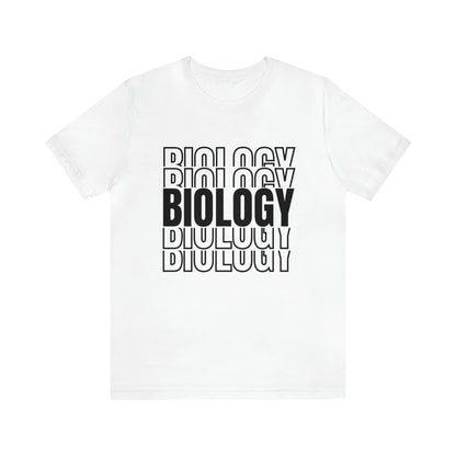 Biology Repeated Word Science T-Shirt