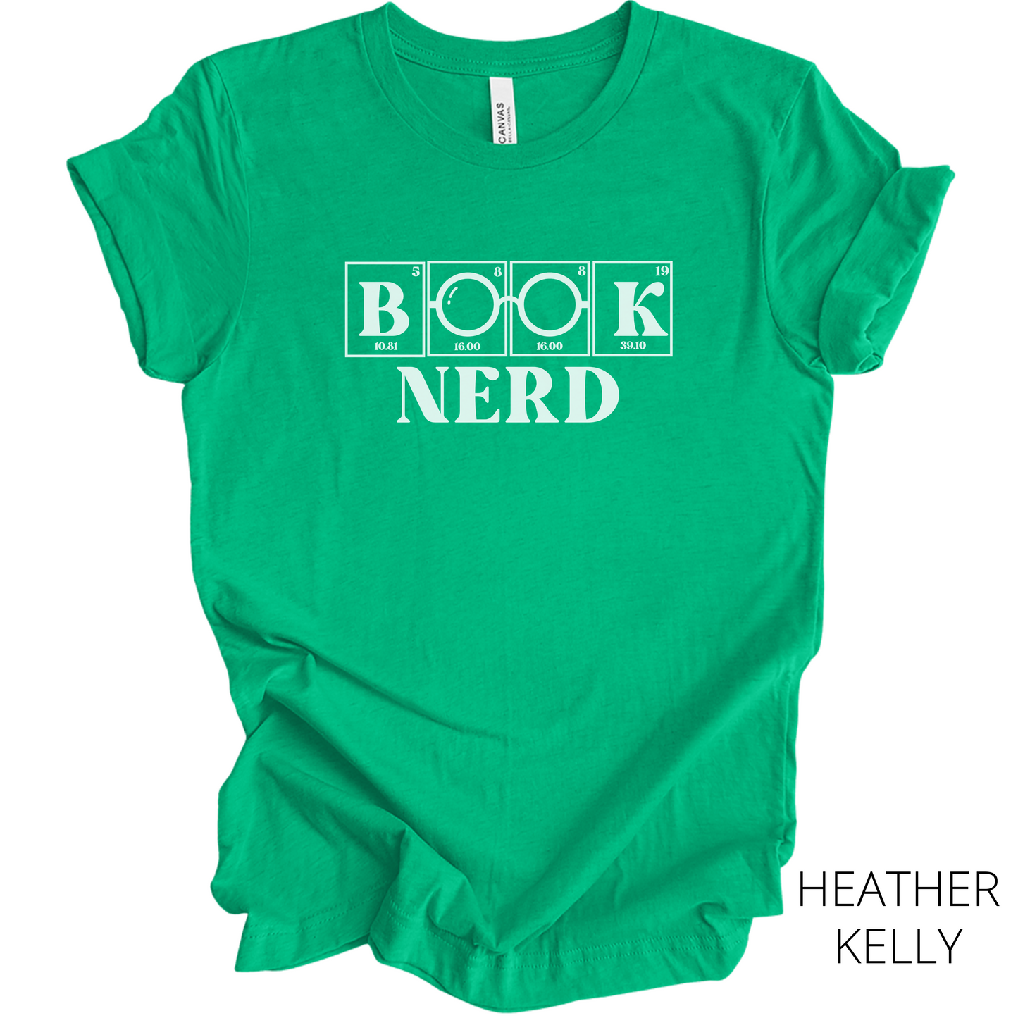 Book Nerd Science Shirt, Librarian Shirt, Libraries Matter, Library Gift, Science of Reading, Periodic Table, Breaking Bad, Book Worm Shirt