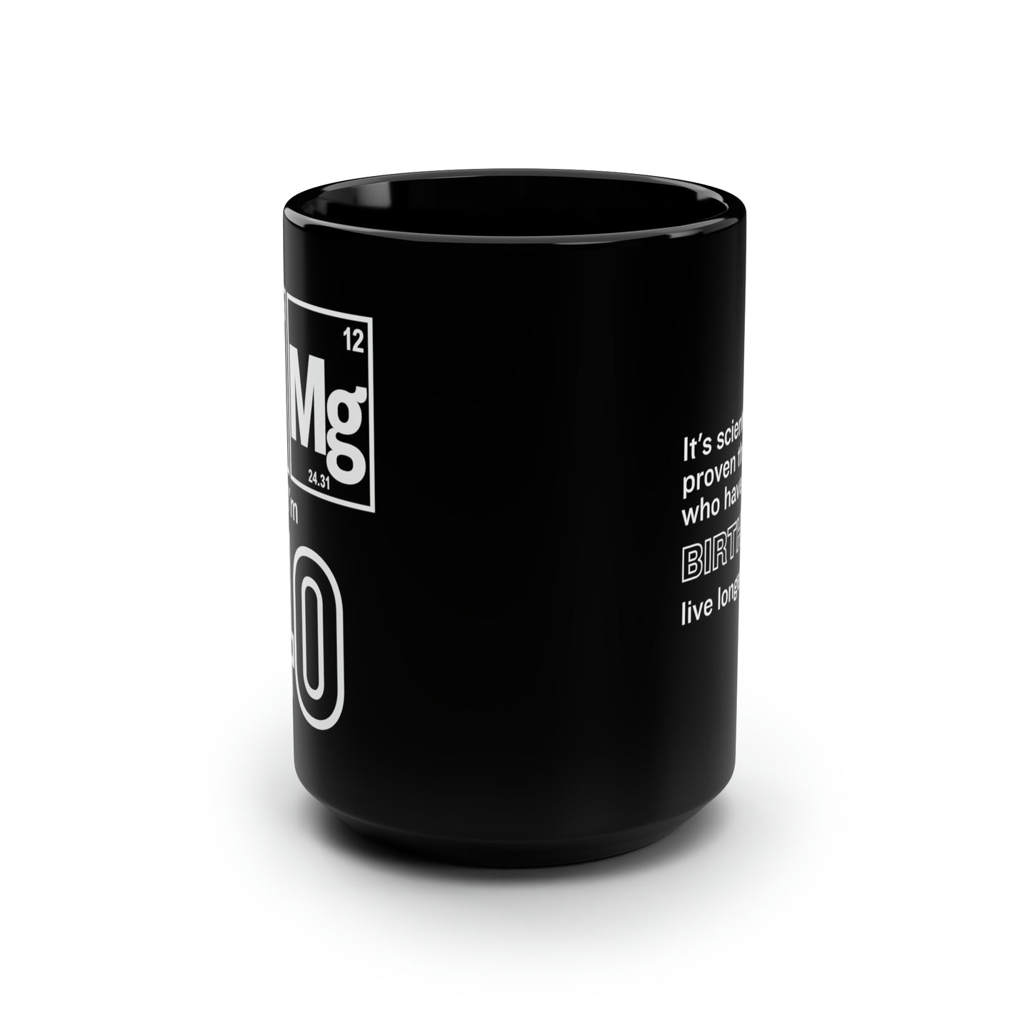 15oz - 40th Birthday Science Mug