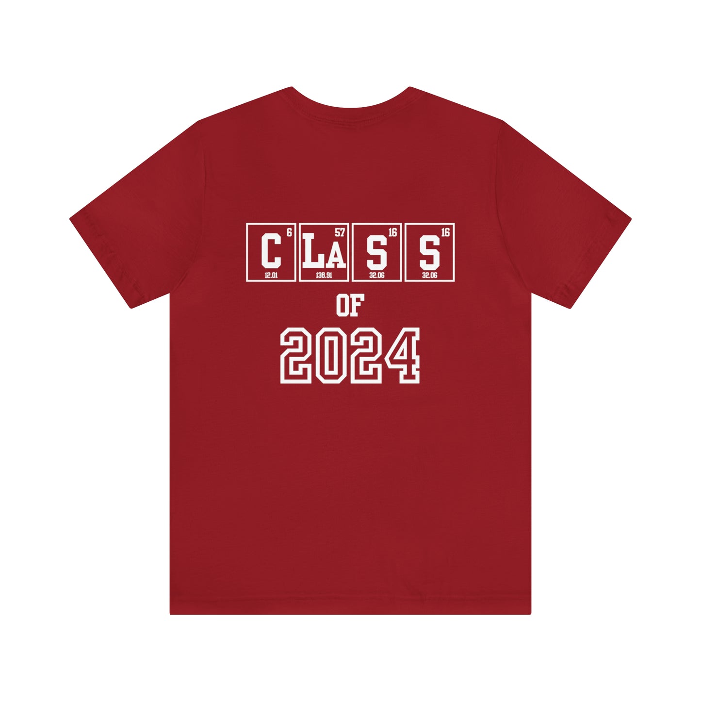 Class of 2024 Graduation Science T-Shirt (2-sided)