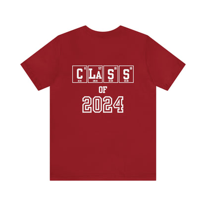 Class of 2024 Graduation Science T-Shirt (2-sided)