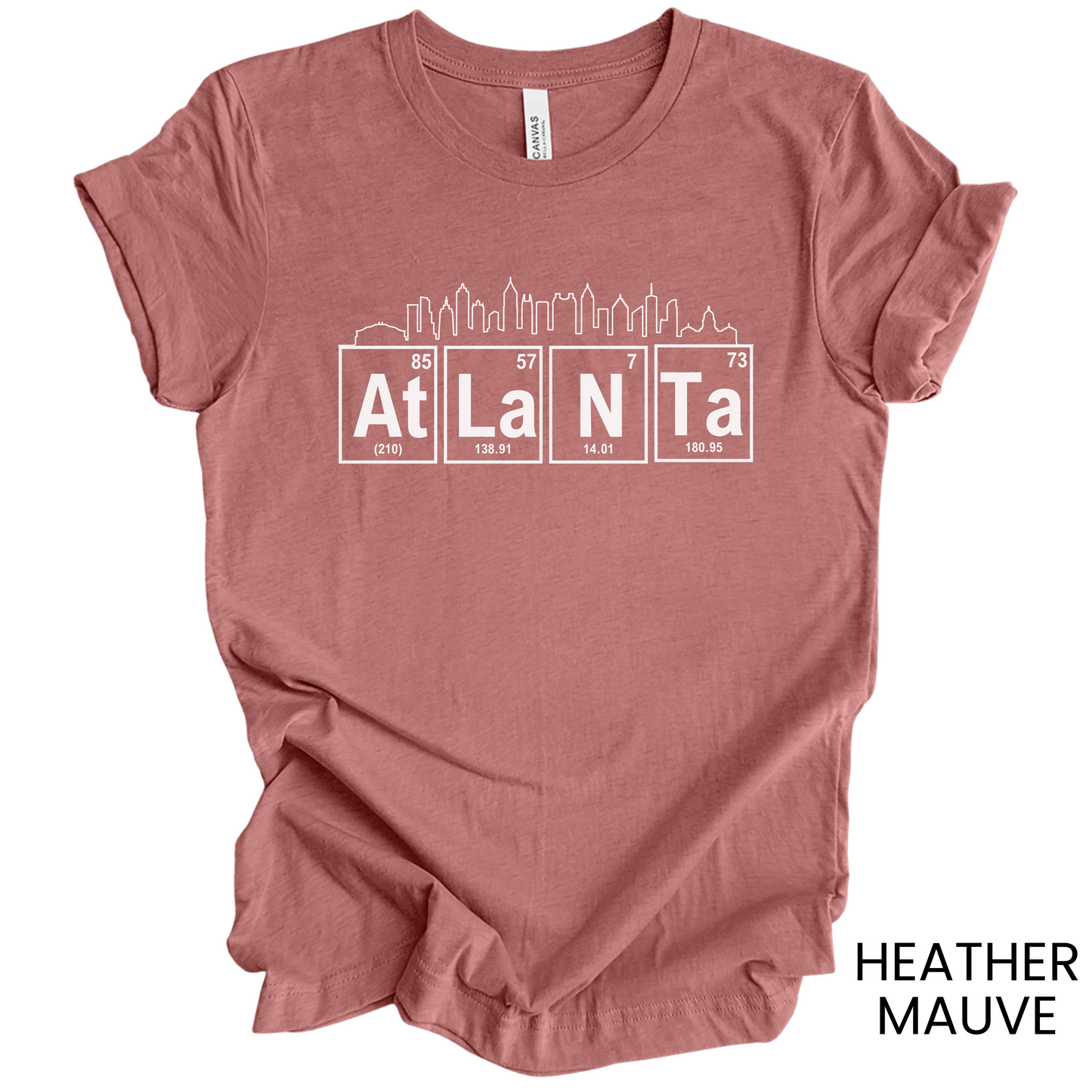 Atlanta Souvenir Shirt, Georgia Gift, Atlanta Georgia, Atlanta Lovers Shirt, Periodic Table, Breaking Bad, Chemistry Teacher, Scientist Gift