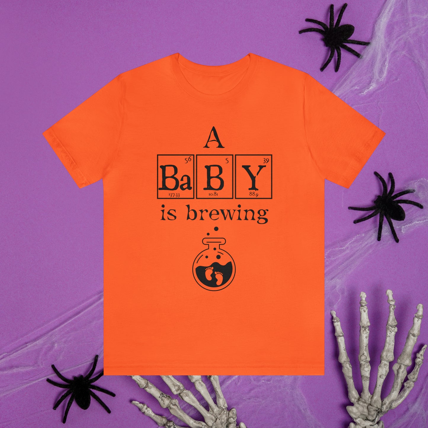 Science Baby Brewing Halloween Maternity Shirt, Halloween Pregnancy Shirt