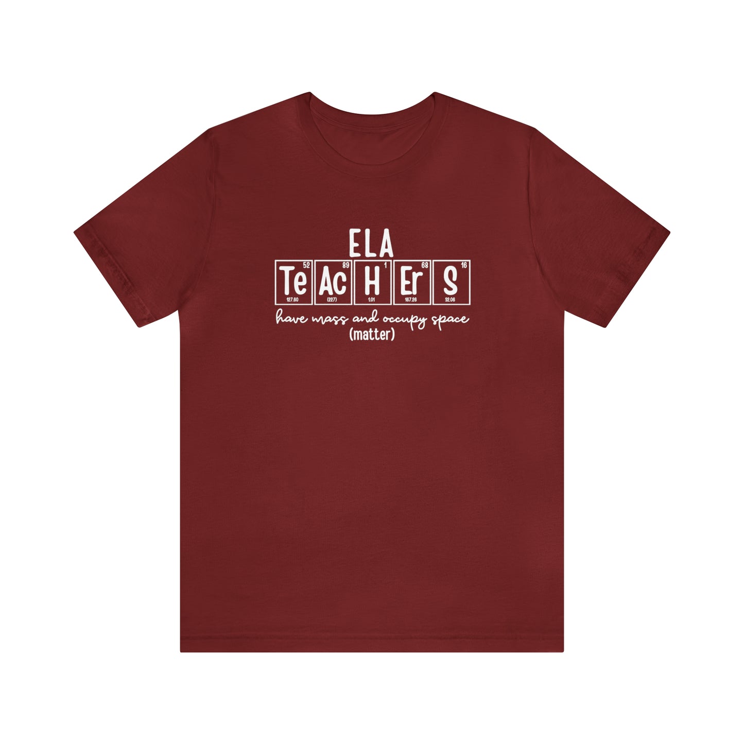 ELA Teachers Matter Science T-Shirt