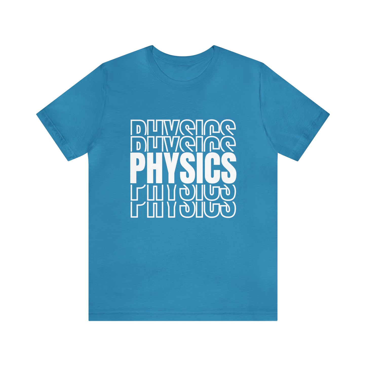 Physics Repeated Word Science T-Shirt